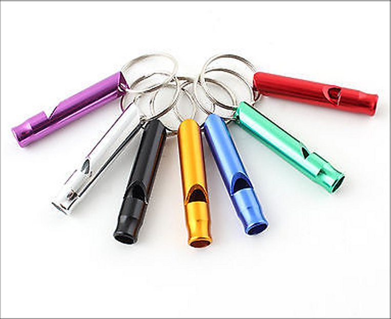 Aluminium Dog Whistle - Various Colours