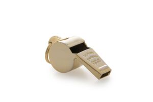 Acme Thunderer - Nickel plated brass range.
